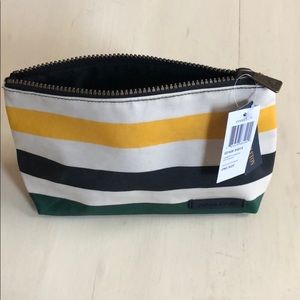 Pendleton Glacier Stripe Canvas Zip Pouch